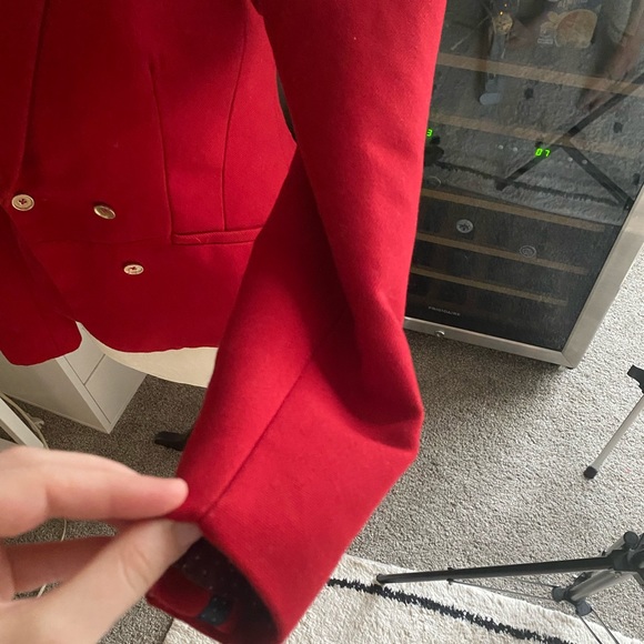 Zara red blazer | TRF collection - Picture 5 of 6